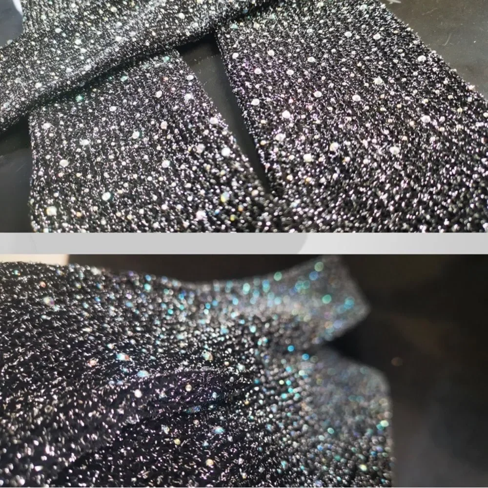 Diamond shimmering pantyhose stocking tights
